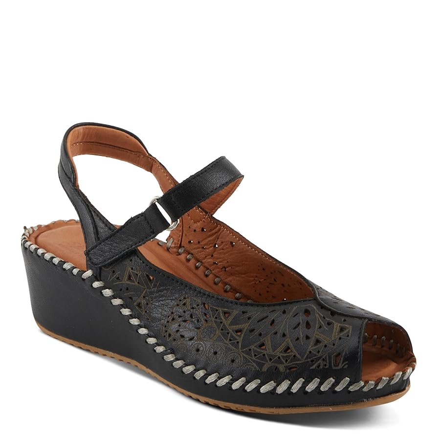Amazon.com | Spring Step Women's Santonio Sandal, Black, 5.5 Amazon.com | Spring Step Women's Santonio Sandal, Black, 5.5